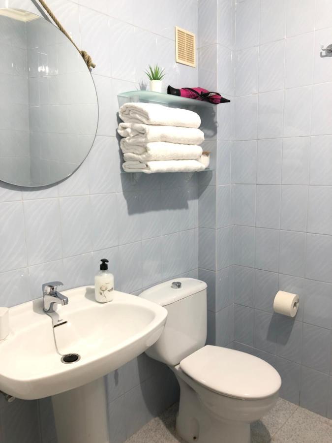 Apartamento con vistas al mar en Primera Línea. Muros Exterior foto