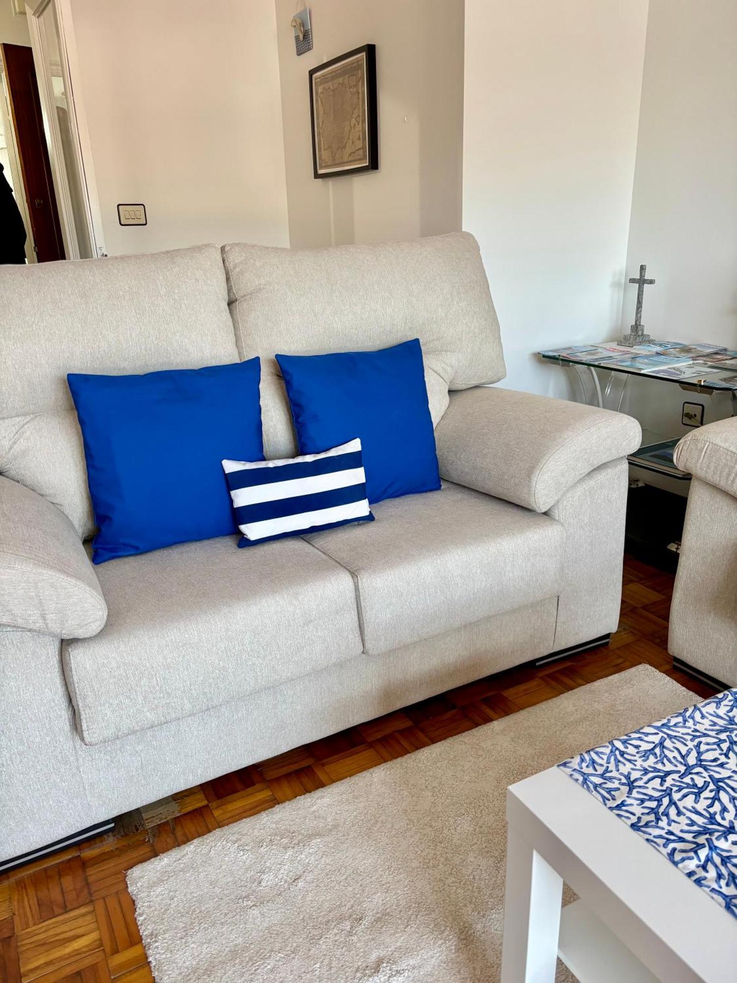 Apartamento con vistas al mar en Primera Línea. Muros Exterior foto